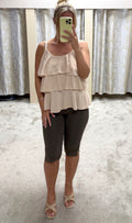 Floaty Tiered Chiffon Top