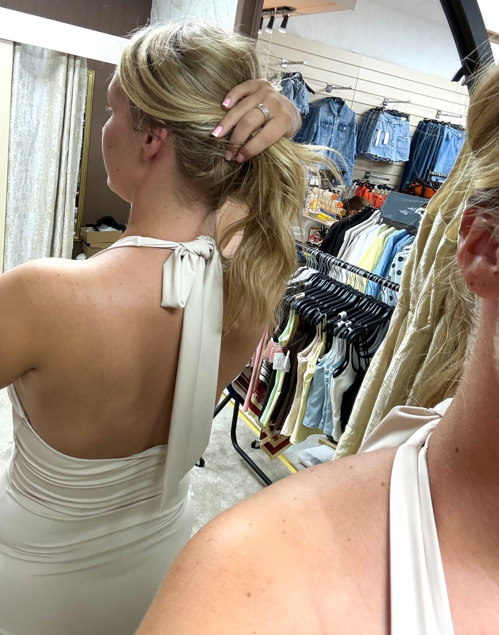 Halter Neck Bodycon Dress