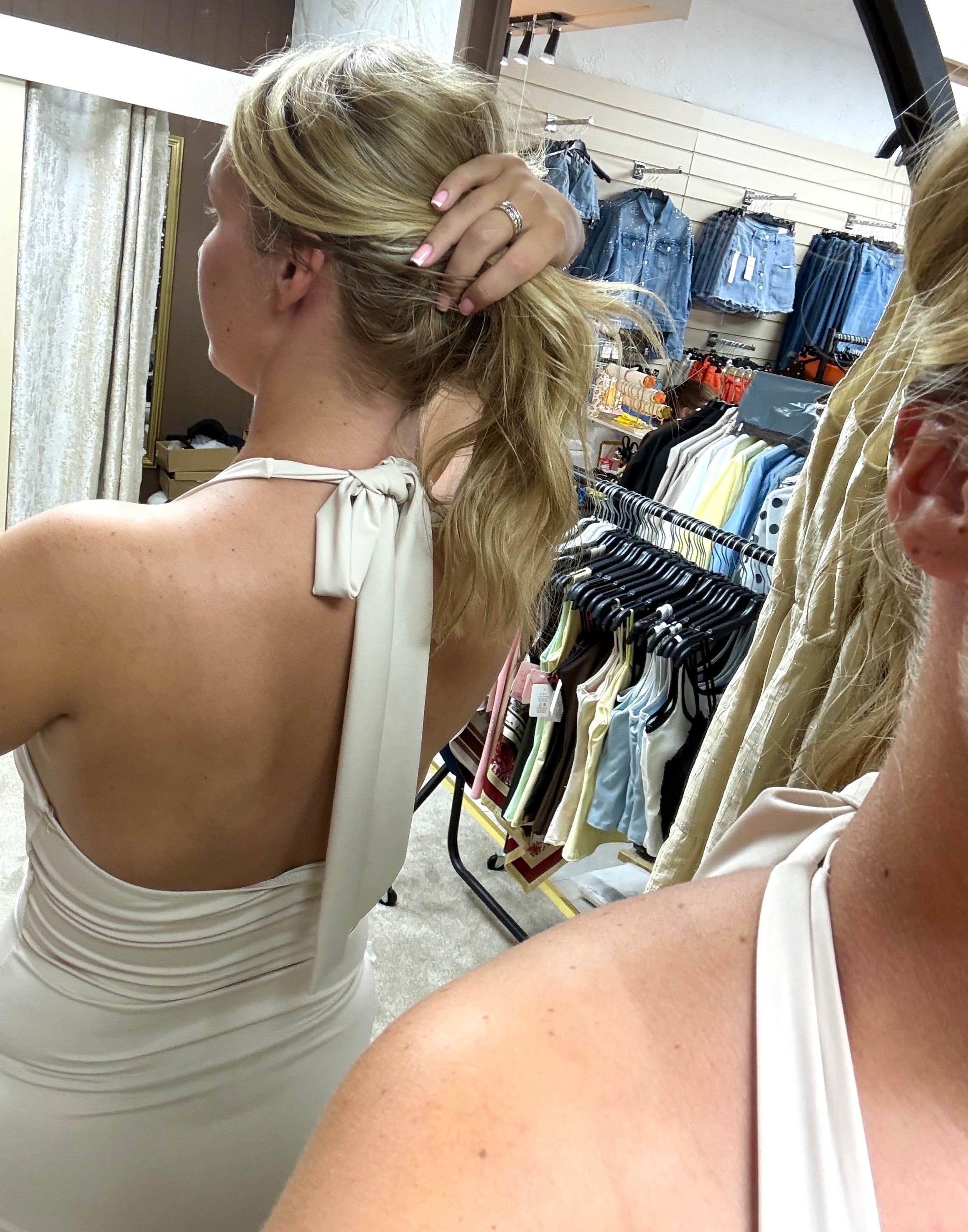 Halter Neck Bodycon Dress
