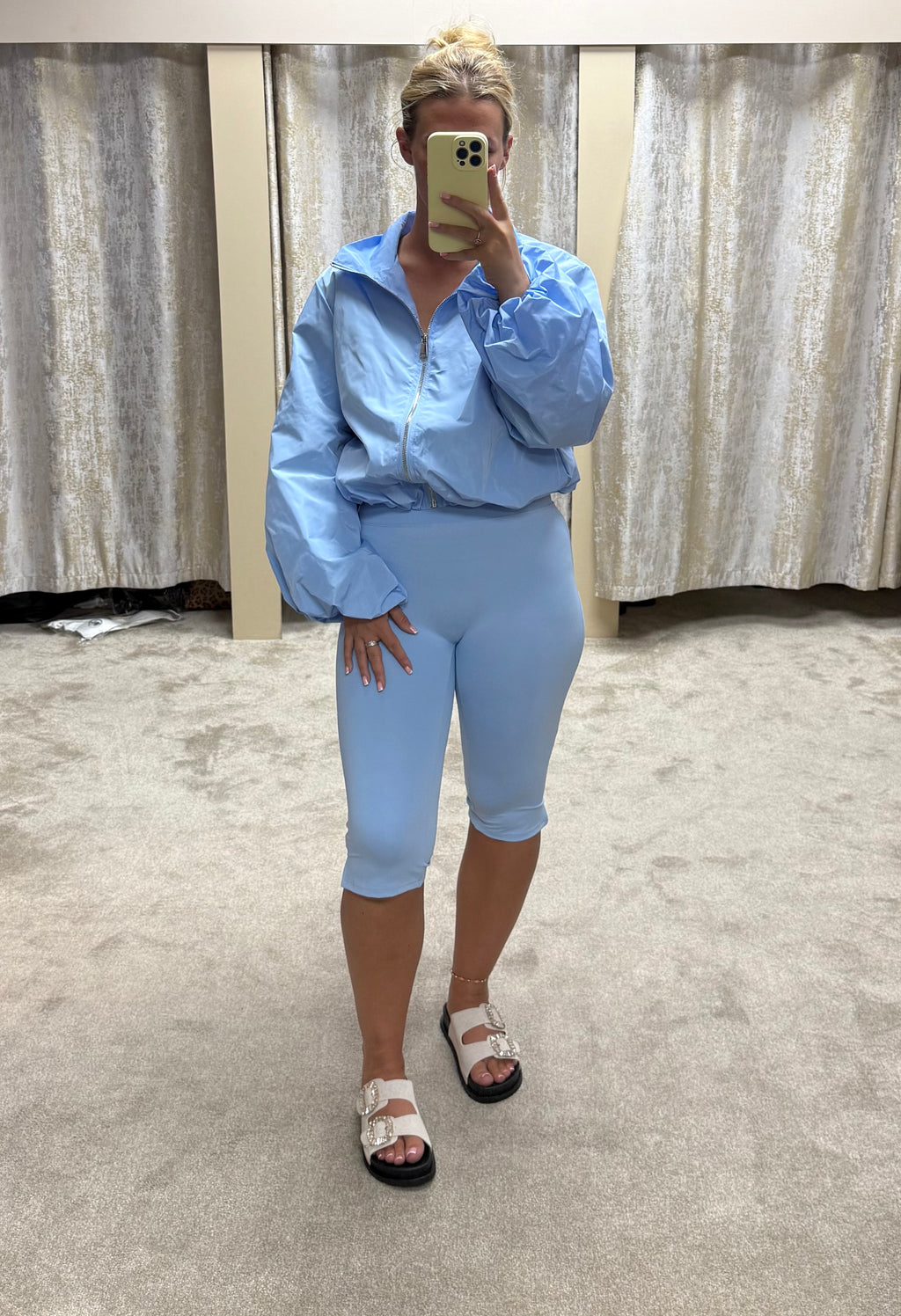Oversized Elasticated Windbreaker Jackets