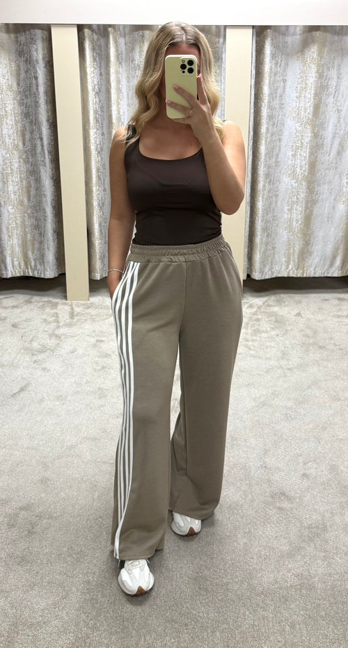 4 Stripe Detail Elasticated Joggers