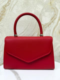 Top Handle Envelope Bag - Red