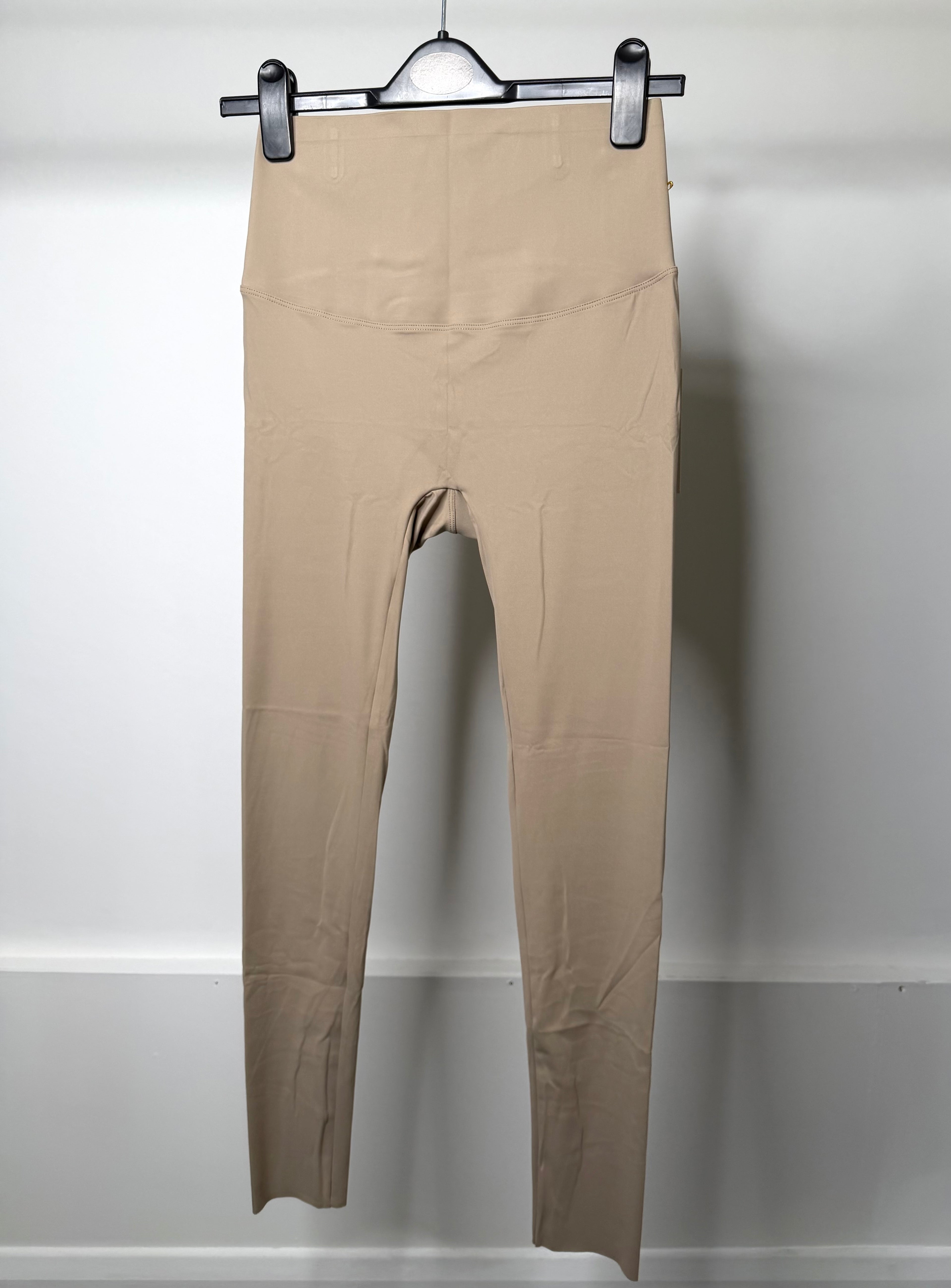 Nude High Waisted Seamless Tummy Compression Sculpting Energy Leggings