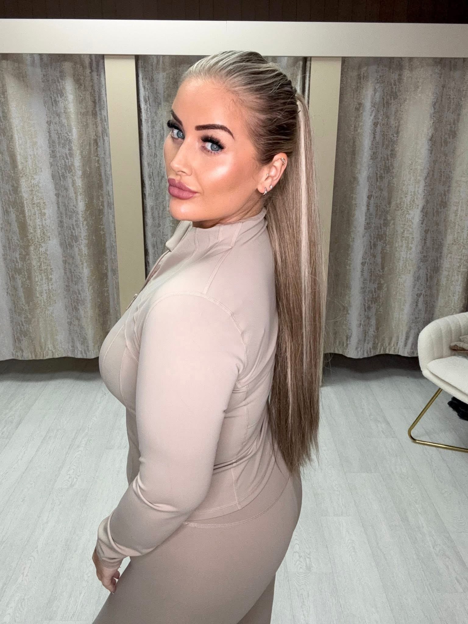 Body Contouring Gym Set - Taupe