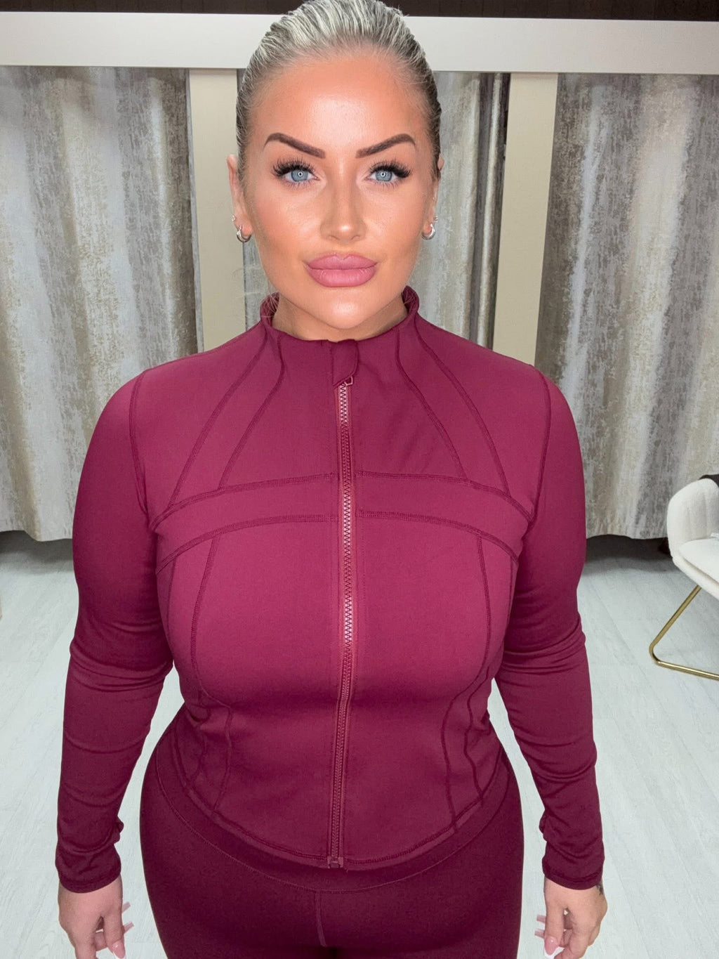 Body Contouring Gym Set - Burgundy