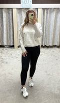 Gold Heart Soft Jumper