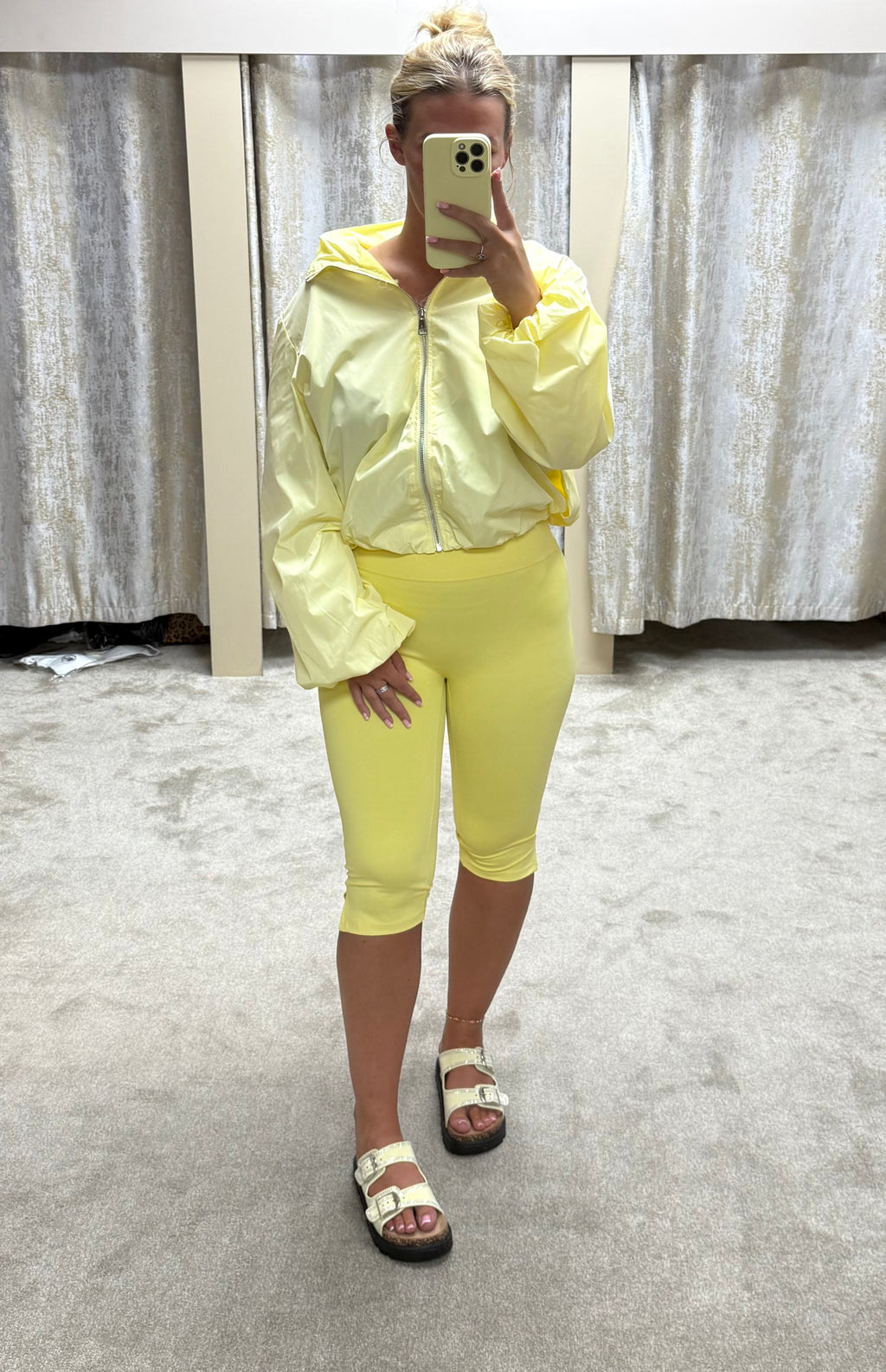 Oversized Elasticated Windbreaker Jackets
