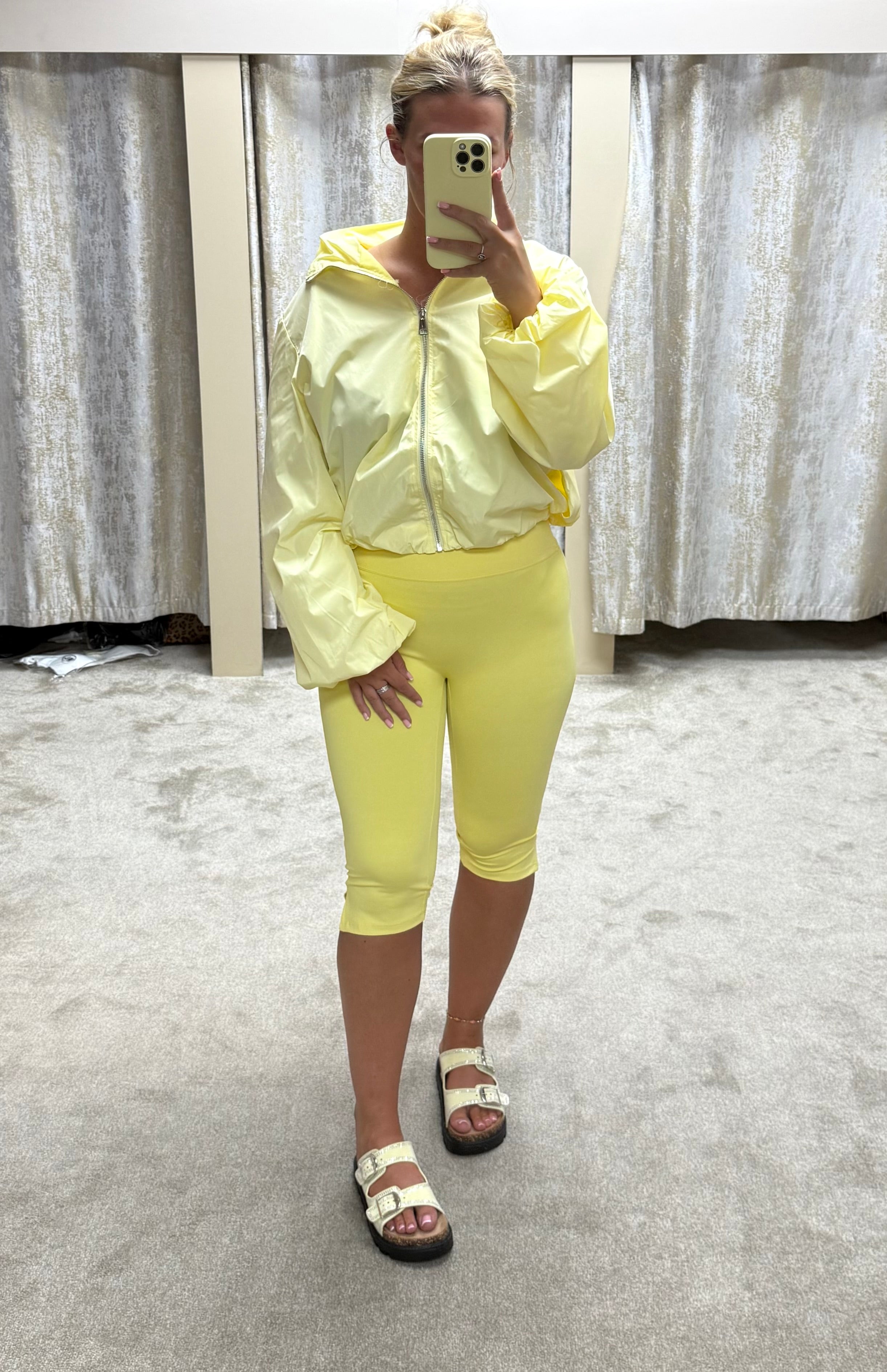 Oversized Elasticated Windbreaker Jackets