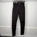 Skinny Fit High Waisted Stretchy Jeans - Black