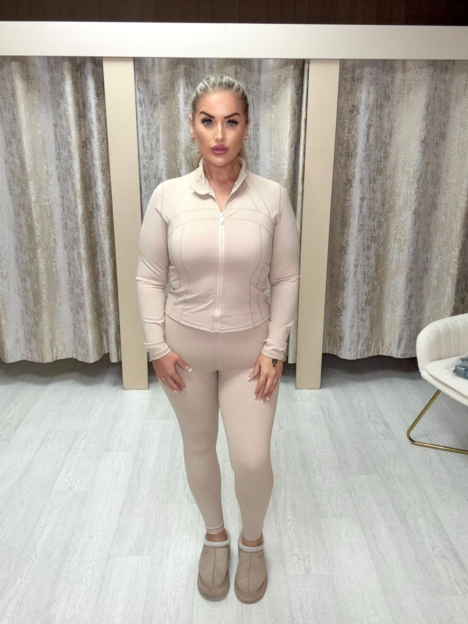 Body Contouring Gym Set - Beige