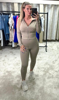 Body Shaping & Contouring Gym Set - Taupe