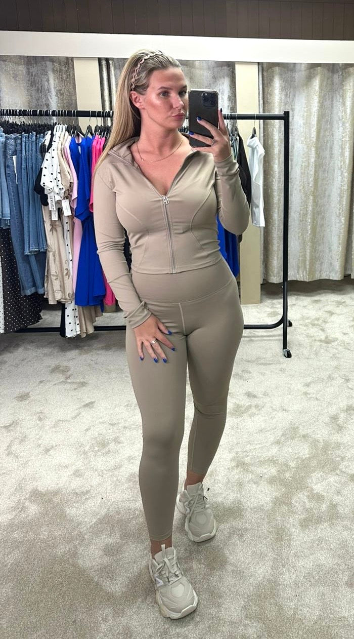 Body Shaping & Contouring Gym Set - Taupe