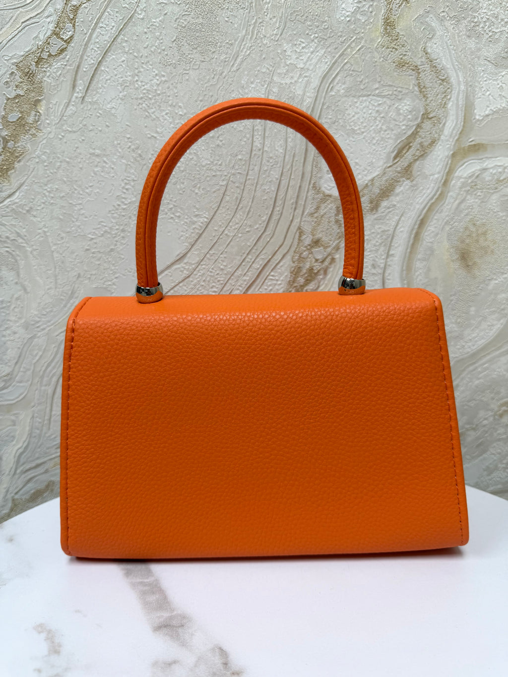 Top Handle Envelope Bag - Orange