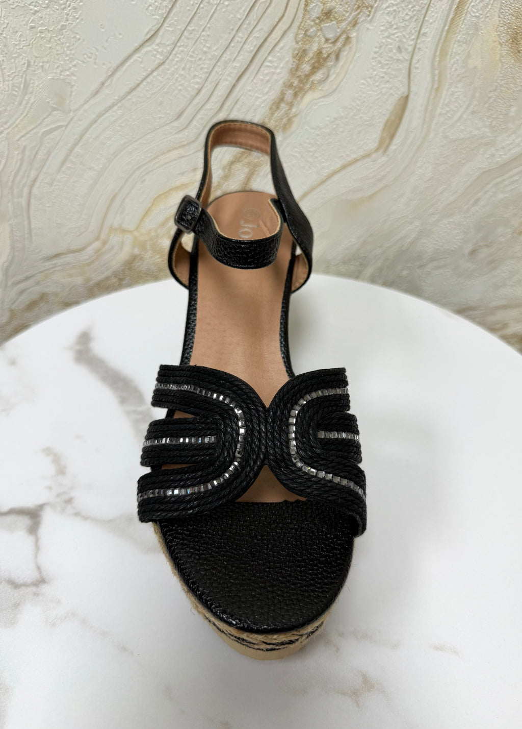 Lightweight Comfy Wedges - Black