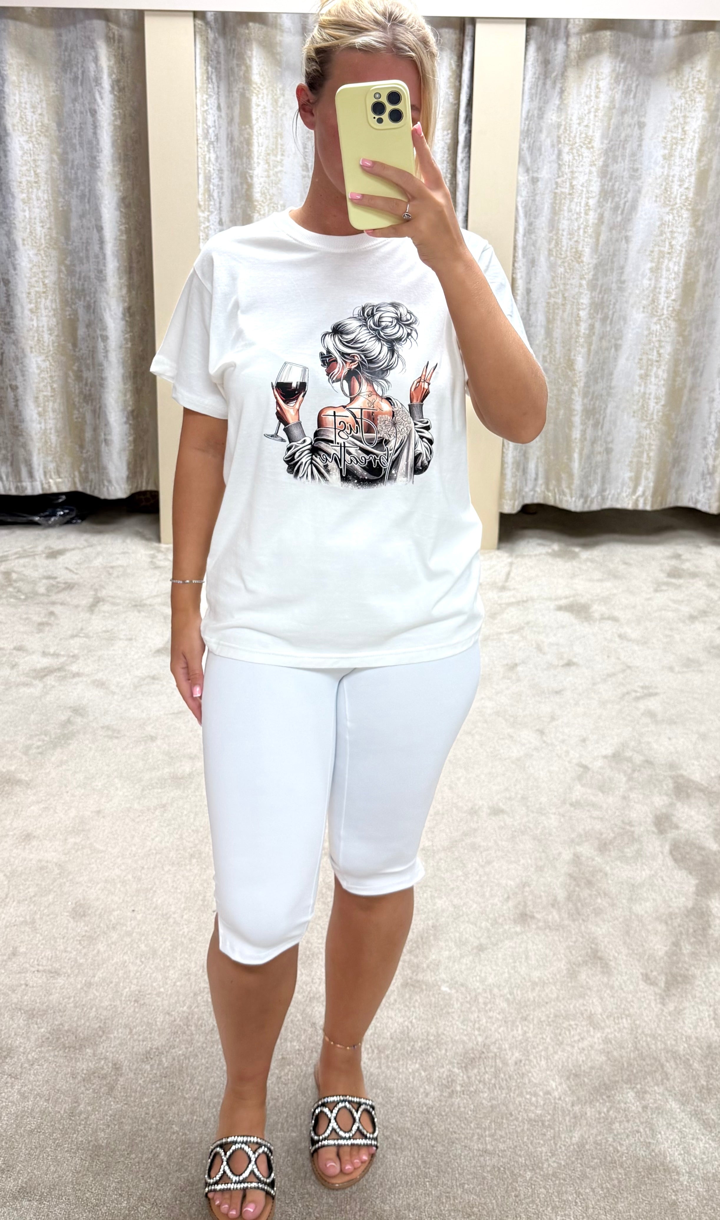 Just Breathe Oversized T-Shirt