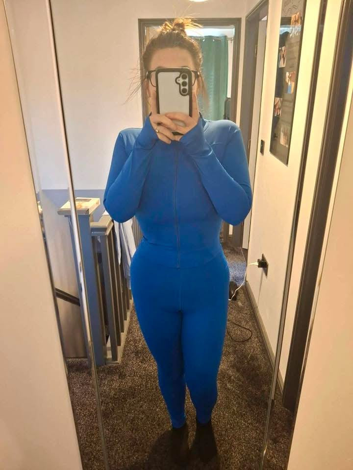 Body Shaping & Contouring Gym Set - Royal Blue