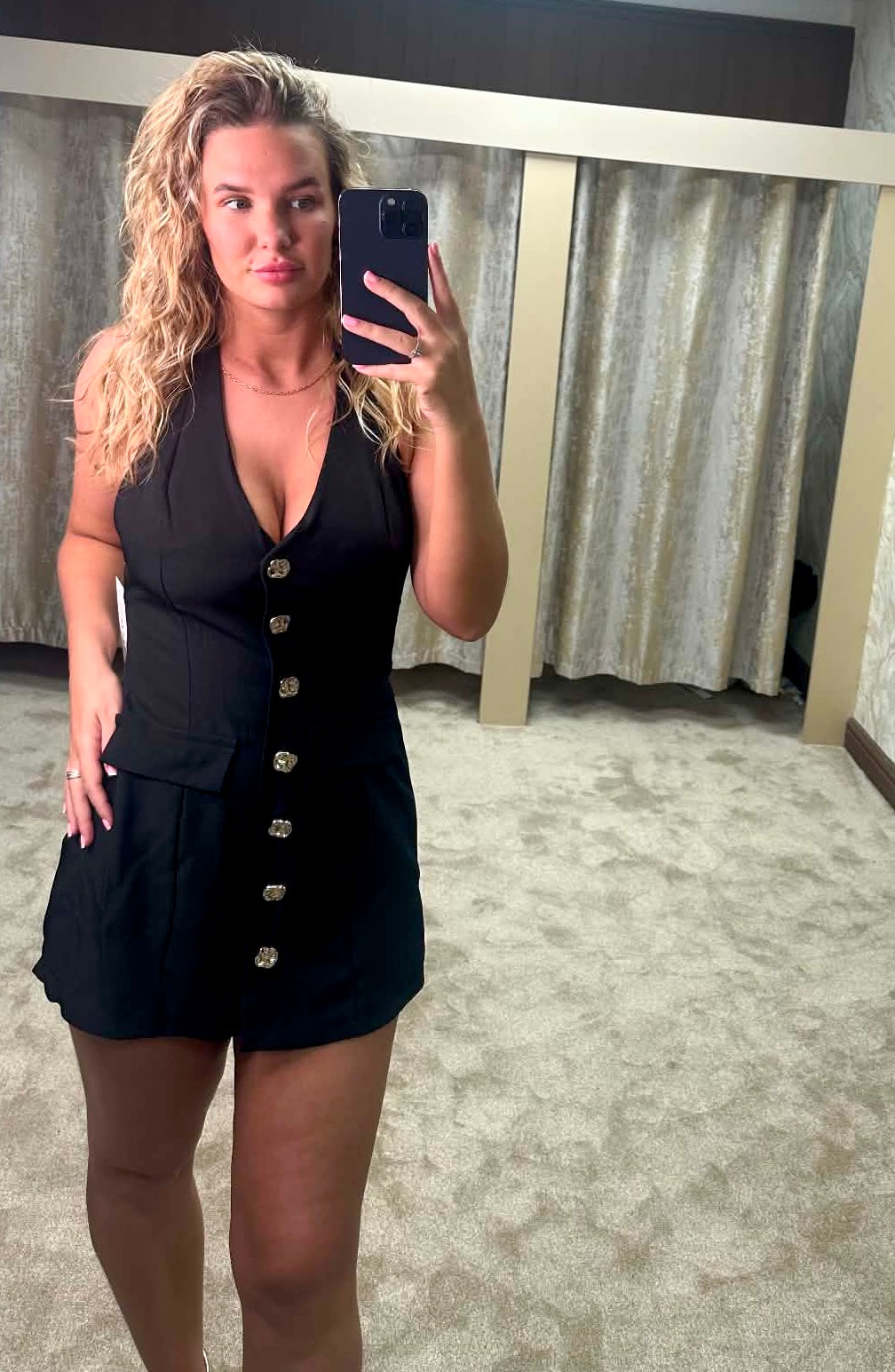 Halter Neck Blazer Playsuit