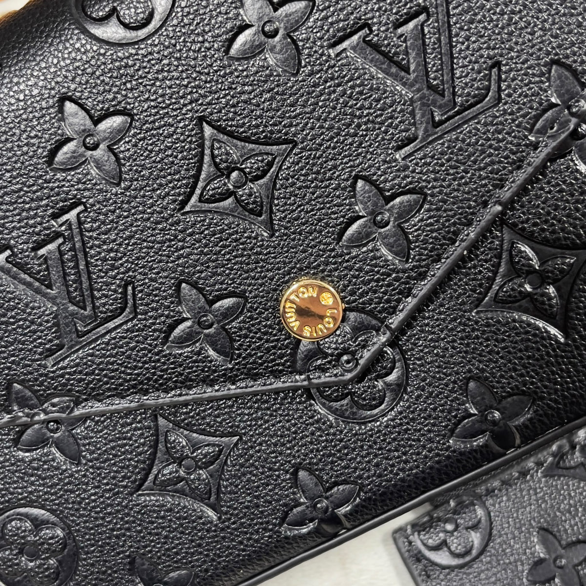 Louis Vuitton Inspired 3 Piece Bag - Black