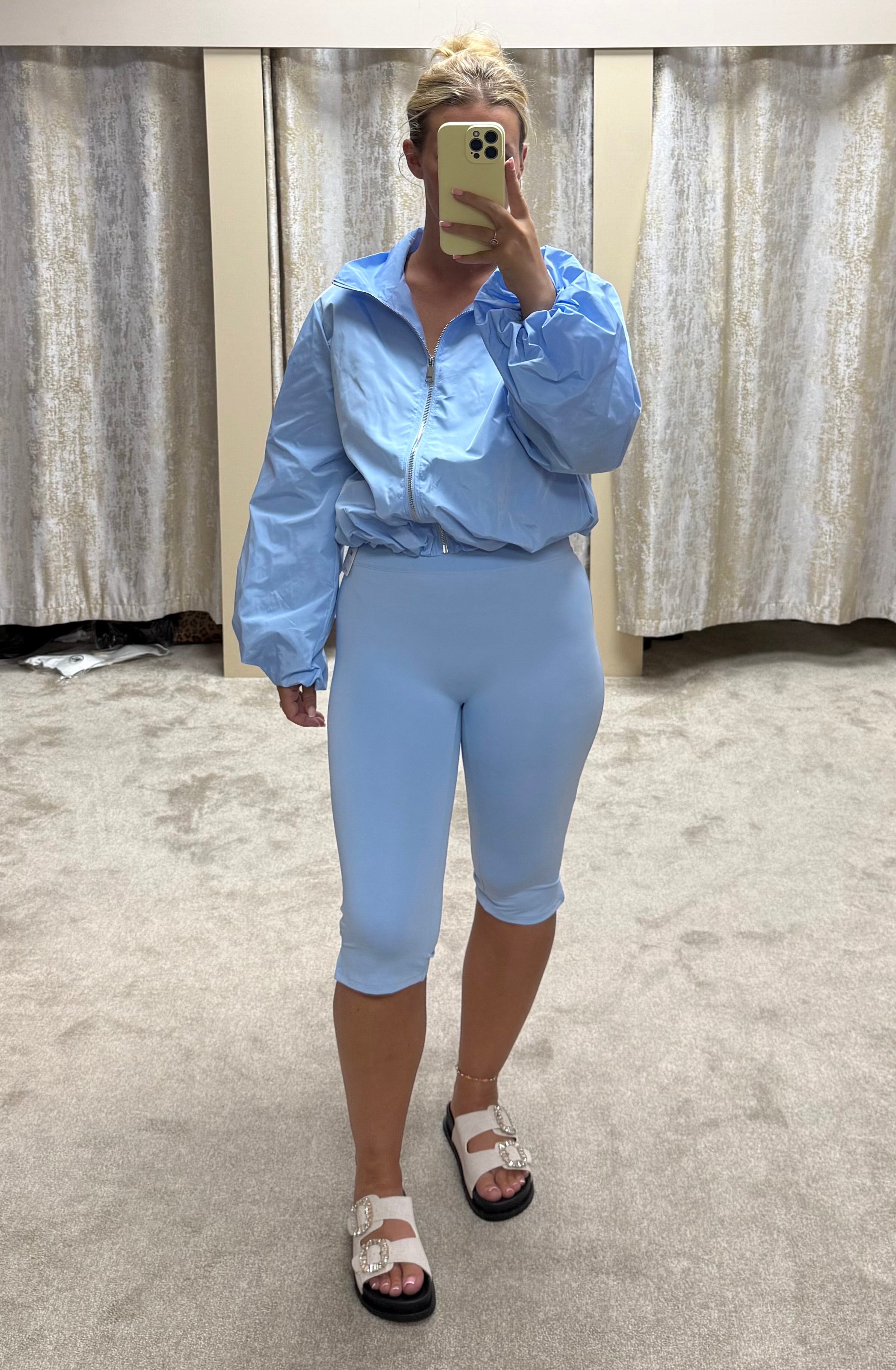 Oversized Elasticated Windbreaker Jackets