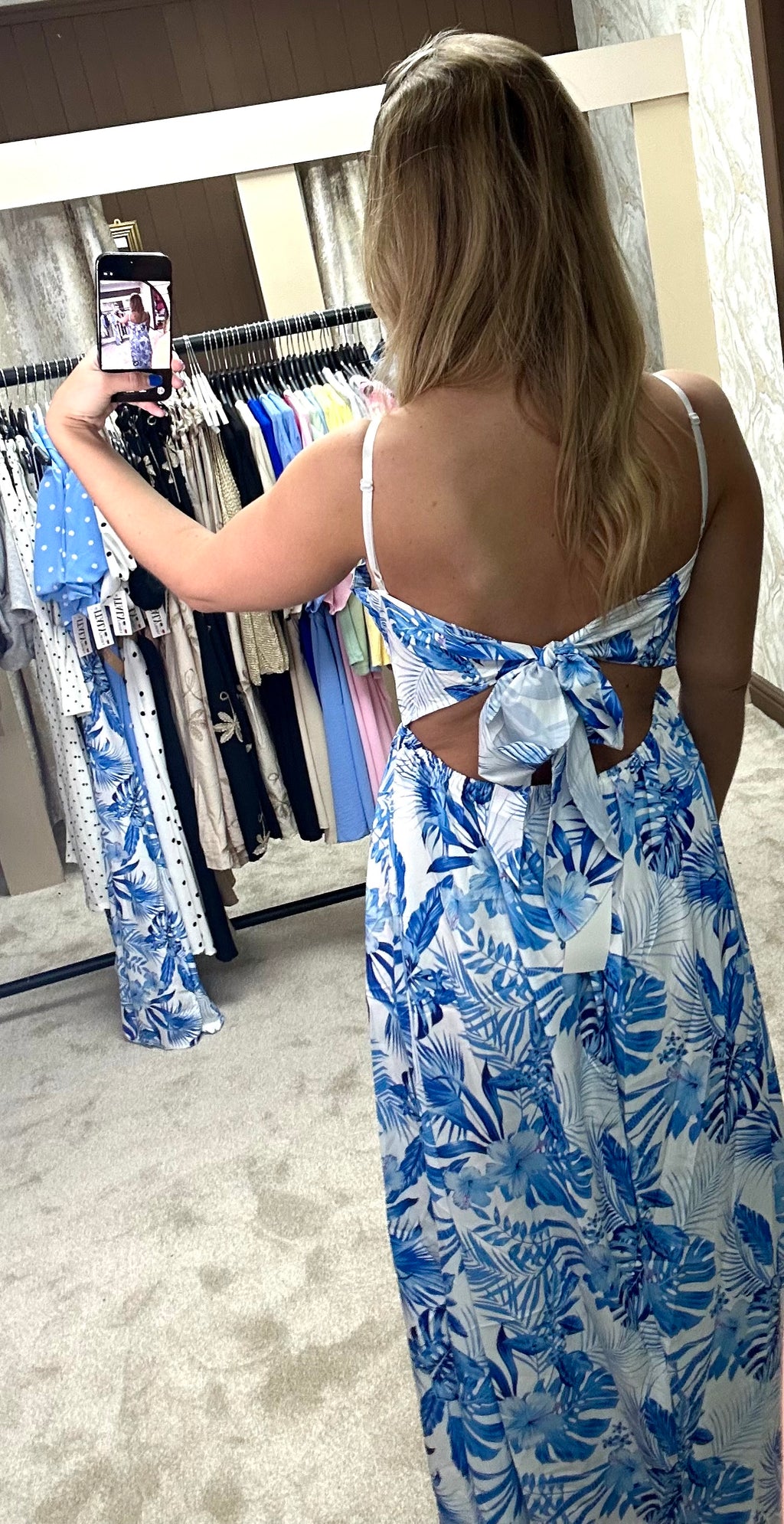 Santorini Maxi Side Split Dress