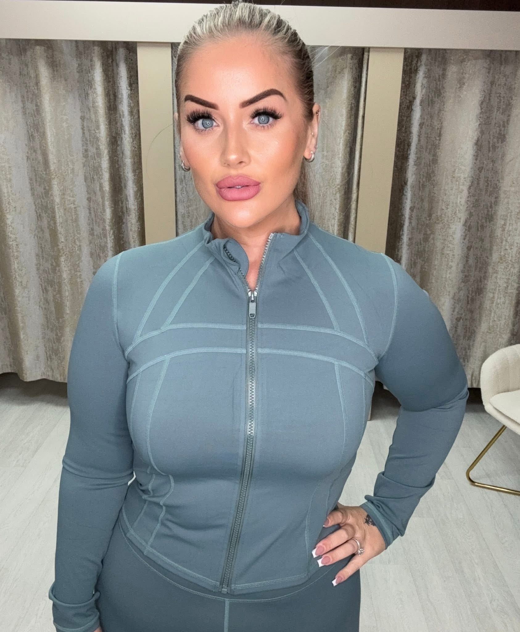 Body Contouring Gym Set - Duck Egg Blue