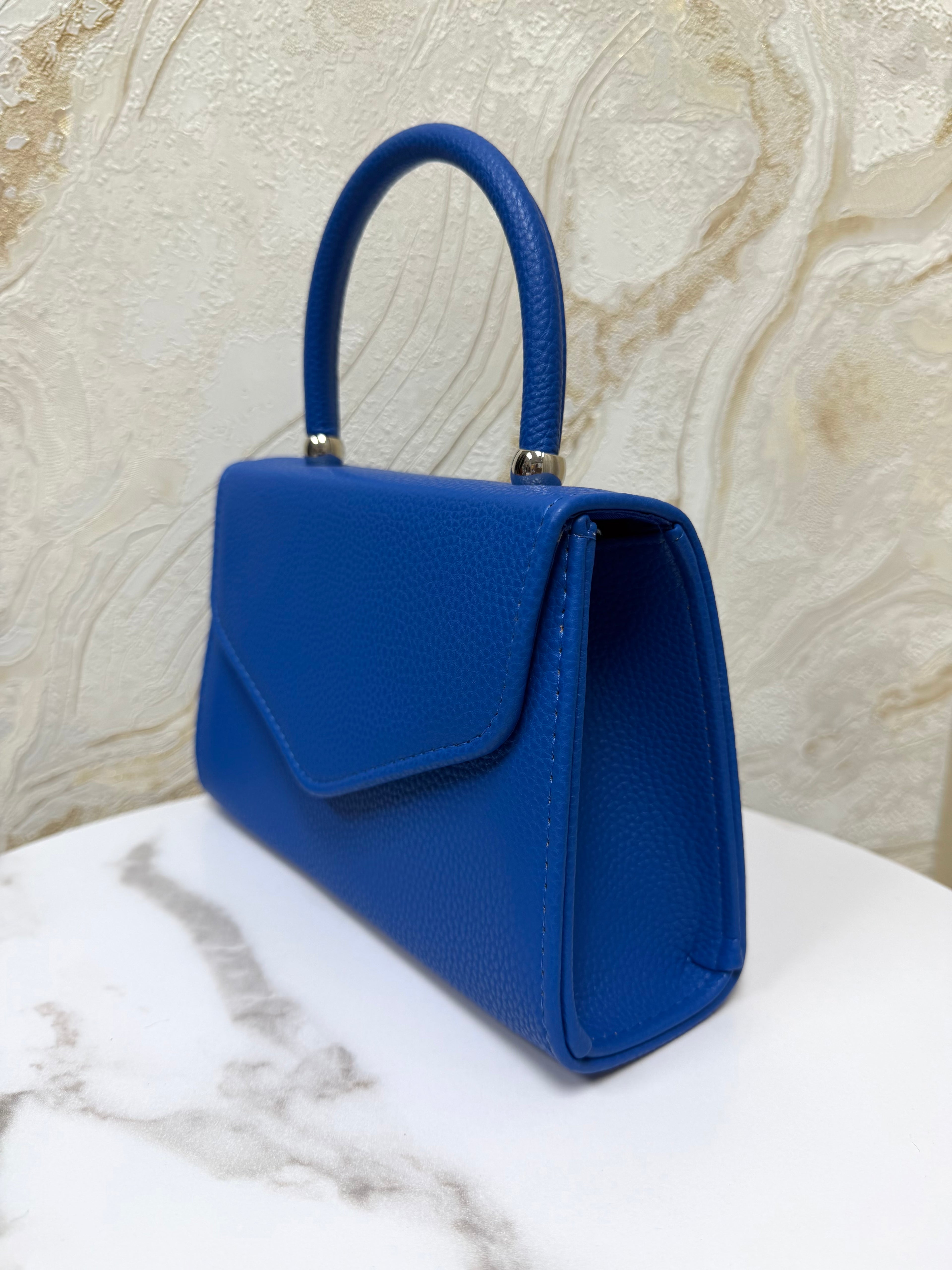 Top Handle Envelope Bag - Royal Blue