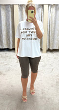 Flowers Don’t Beg For Attention T-Shirt