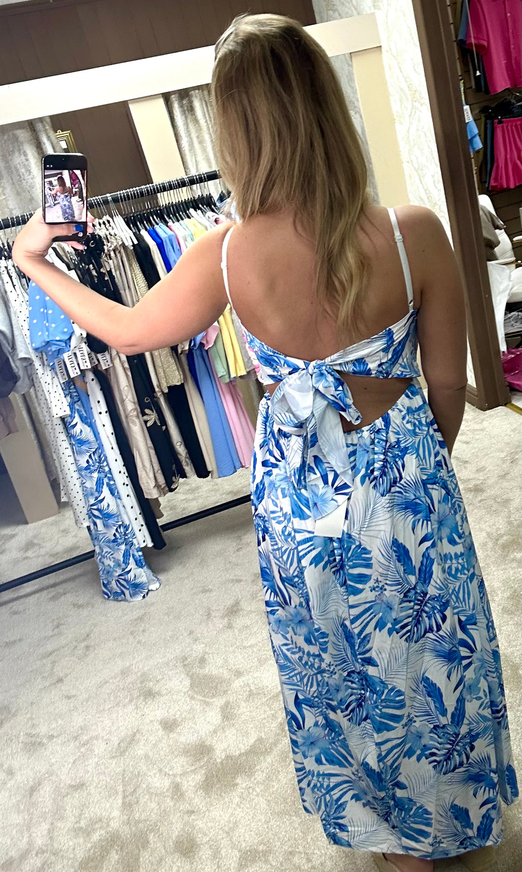 Santorini Maxi Side Split Dress