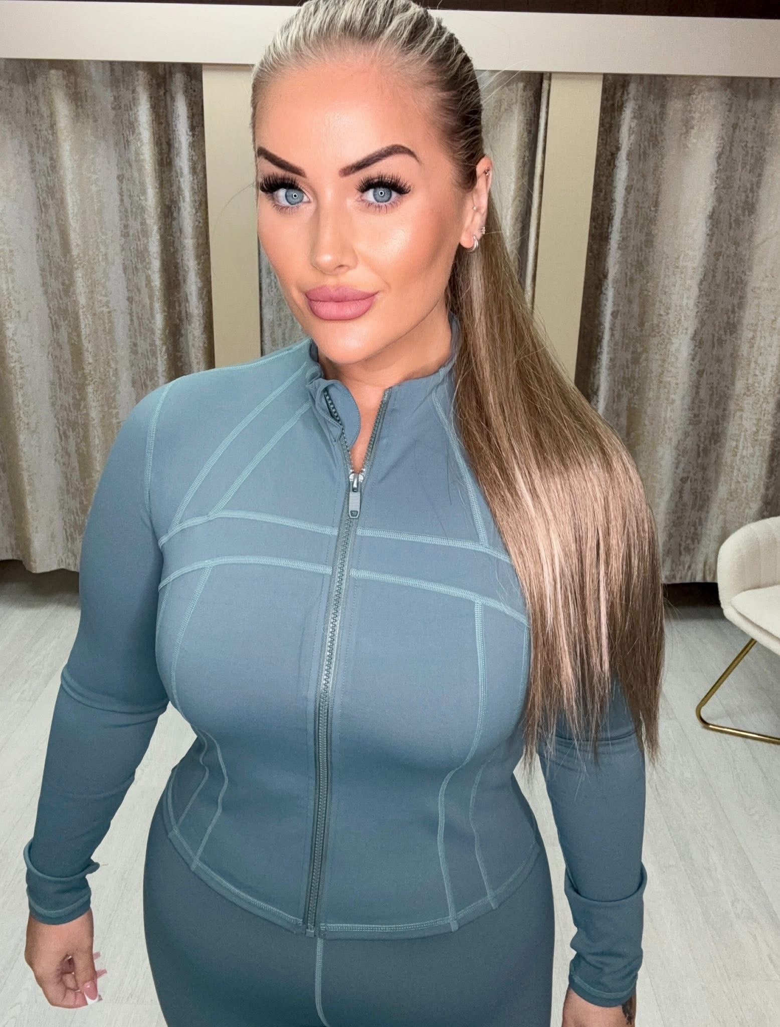 Body Contouring Gym Set - Duck Egg Blue