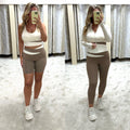 4 Piece Body Contouring & Shaping Gym Set - Sports Bra, Cycling Shorts, Leggings & Jacket