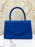 Top Handle Envelope Bag - Royal Blue