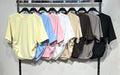 Double Layer Round Neck Slinky Cinched Waist Tops