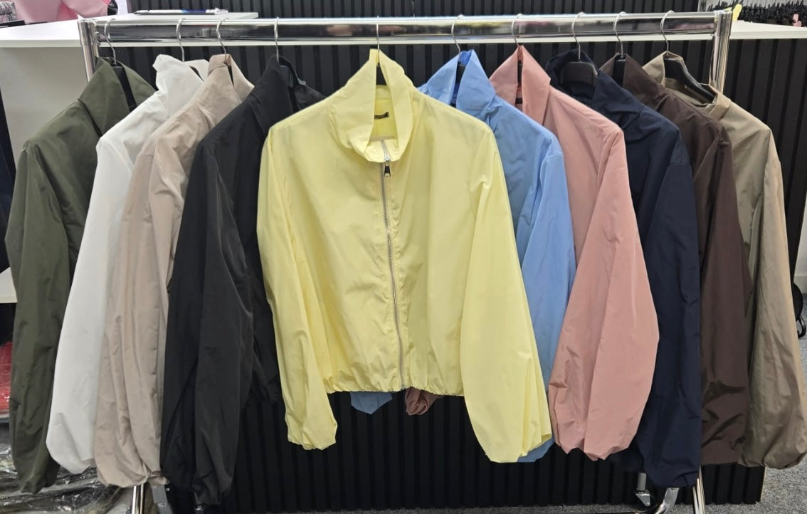 Oversized Elasticated Waist Cinching Spring / Summer Jacket