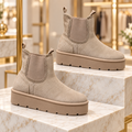 Platform Inspired UGG Boots - Beige